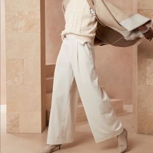 NWT Banana Republic Factory wide Leg Pant P2